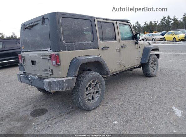 1C4BJWDG9HL723369 2017 JEEP WRANGLER UNLIMITED Tan Trasero derecho