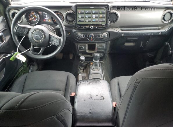 1C4GJXAN2MW574262 2021 JEEP WRANGLER Green Vista del salpicadero