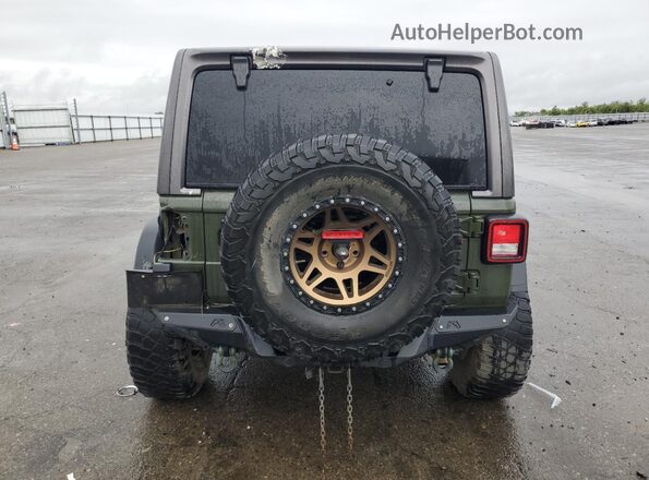 1C4GJXAN2MW574262 2021 JEEP WRANGLER Green Vista trasera