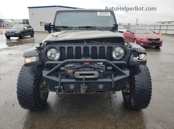 1C4GJXAN2MW574262 2021 JEEP WRANGLER Green Vista frontal