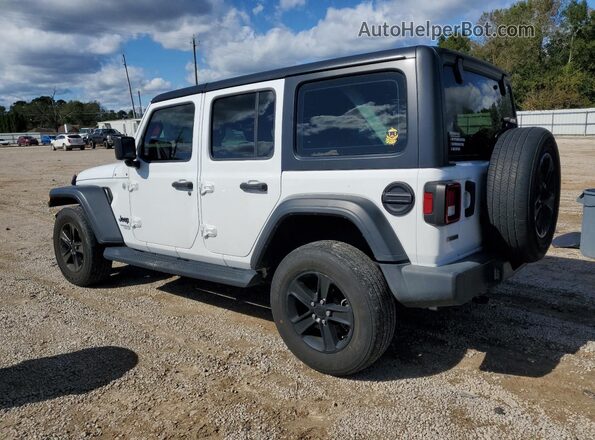 1C4HJXDM8MW656794 2021 JEEP WRANGLER White Задня ліва чверть