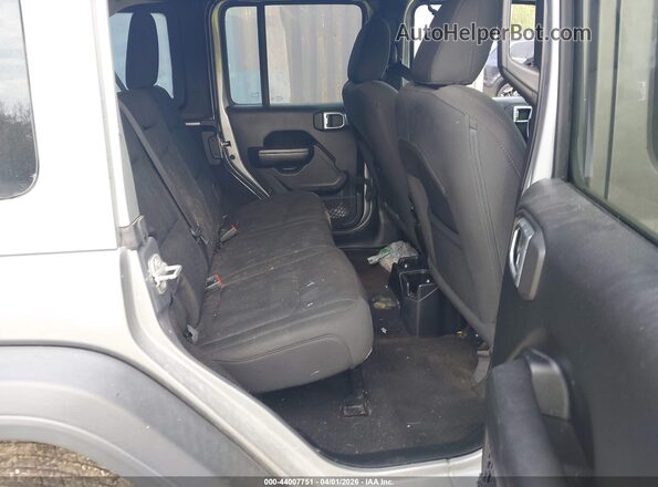 1C4HJXDN3LW272297 2020 JEEP WRANGLER UNLIMITED Gray Vista de la etiqueta del VIN