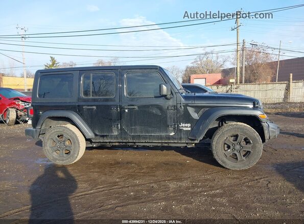 1C4HJXDN4KW593179 2019 JEEP WRANGLER UNLIMITED Черный Вид задней части салона