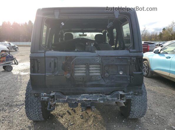 1C4HJXDN8NW220134 2022 JEEP WRANGLER Black Rear view