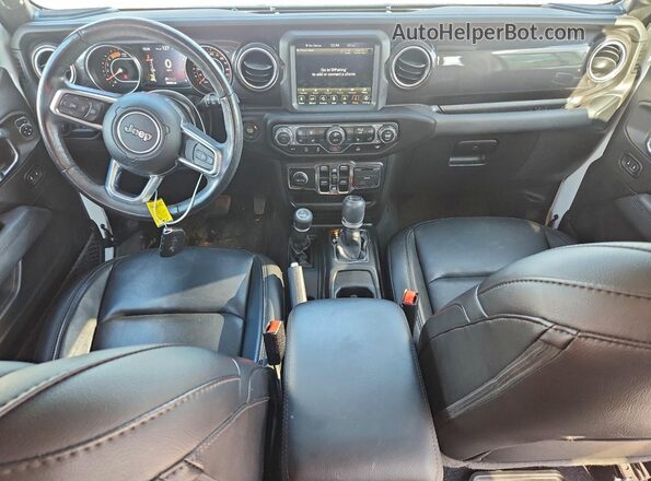 1C4HJXEM4MW656175 2021 JEEP WRANGLER White Dashboard view