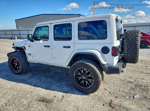 1C4HJXEM4MW656175 2021 JEEP WRANGLER White Rear left