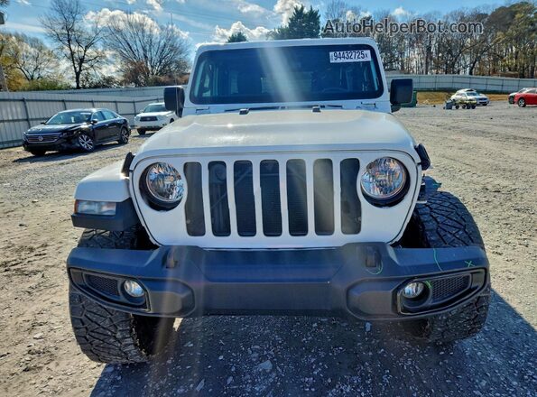 1C4HJXEM4MW656175 2021 JEEP WRANGLER White Front view