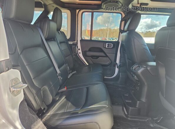 1C4HJXEM4MW656175 2021 JEEP WRANGLER White Rear seats view