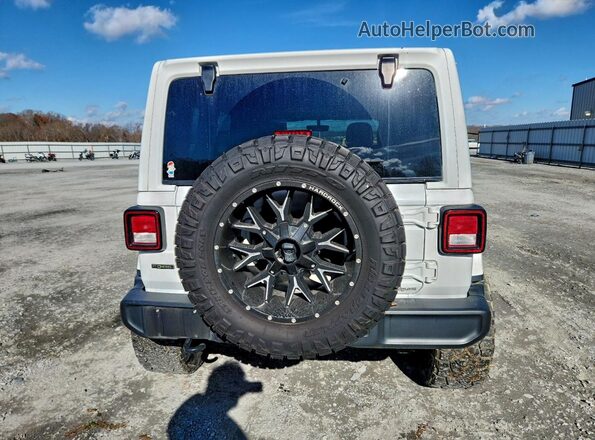 1C4HJXEM4MW656175 2021 JEEP WRANGLER White Rear view
