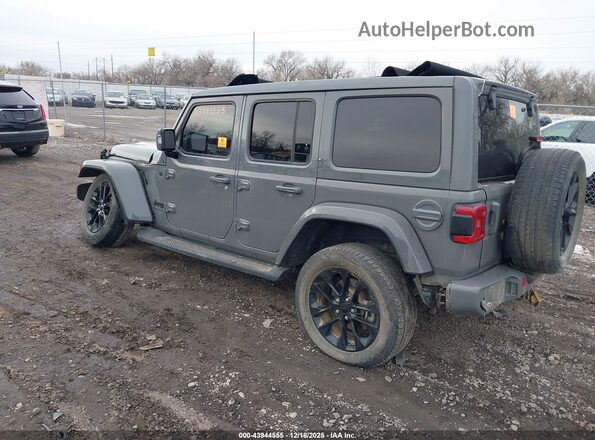 1C4HJXEN4PW558096 2023 JEEP WRANGLER Серый Задняя левая четверть