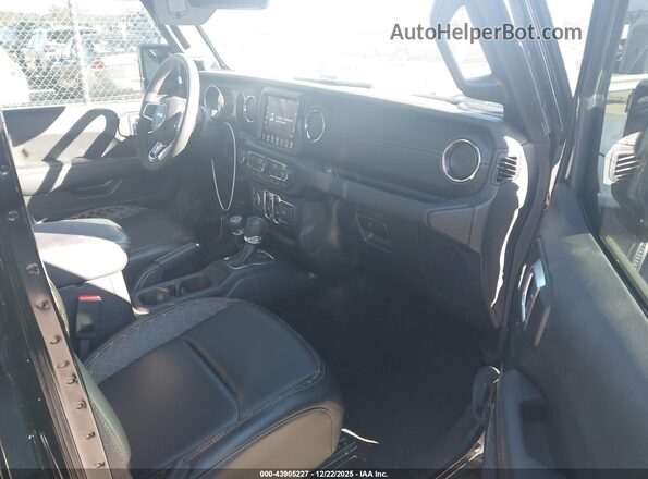 1C4HJXEN4PW593172 2023 JEEP WRANGLER Black წინა სალონის ხედი