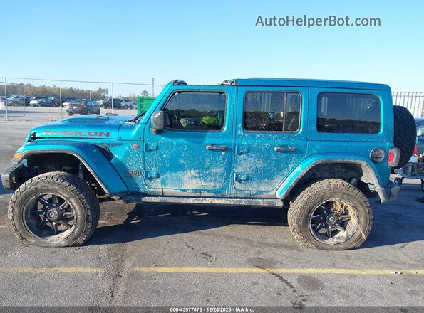 1C4HJXFN0LW134956 2020 JEEP WRANGLER UNLIMITED Teal Widok wnętrza 360 stopni