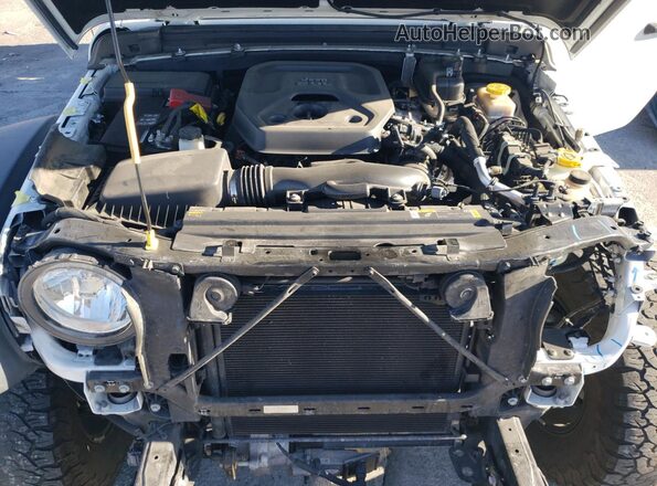 1C4HJXFN4PW597544 2023 JEEP WRANGLER White Շարժիչի բաժամունքի տեսք