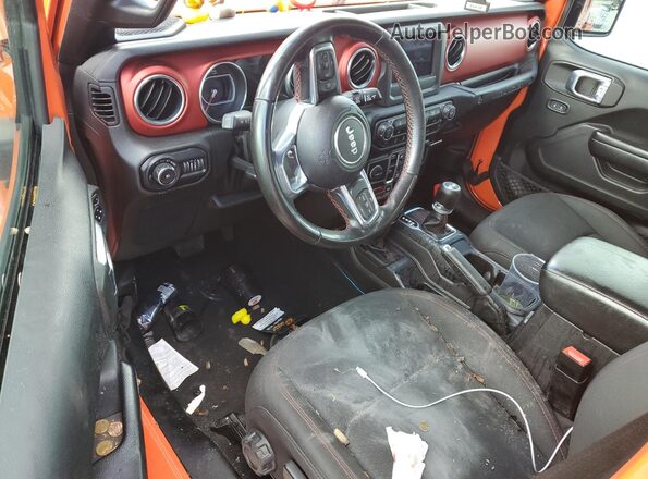 1C4HJXFN8LW262202 2020 JEEP WRANGLER Orange Առջևի վահանակի տեսք