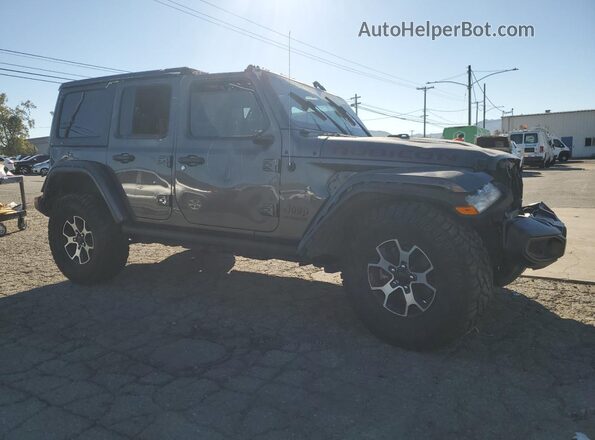 1C4HJXFN9NW245170 2022 JEEP WRANGLER Gray Передня права чверть