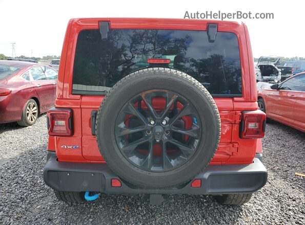 1C4JJXP67NW178609 2022 JEEP WRANGLER Red Widok z tyłu