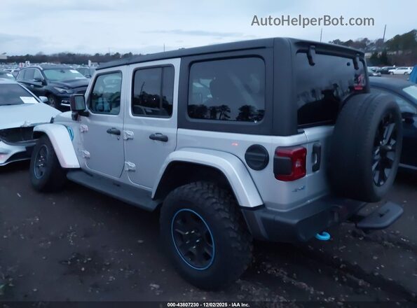 1C4JJXP6XNW228399 2022 JEEP WRANGLER Серебряный Задняя левая четверть