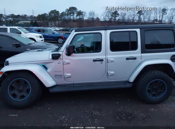 1C4JJXP6XNW228399 2022 JEEP WRANGLER Серебряный Панорамный вид салона 360°