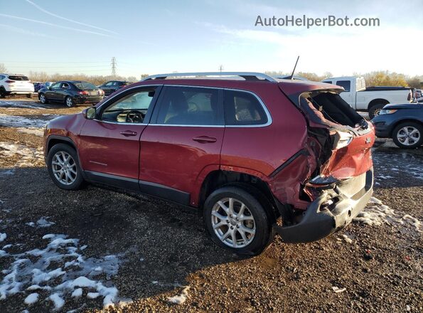 1C4PJLCB2HW549265 2017 JEEP CHEROKEE Red Tył lewy