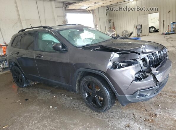 1C4PJLCB3JD518303 2018 JEEP CHEROKEE Brown წინა მარჯვენა