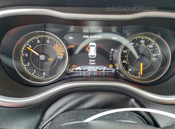 1C4PJLJX0JD519357 2018 JEEP CHEROKEE Black Instrument cluster view