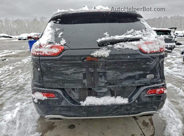 1C4PJLJX0JD519357 2018 JEEP CHEROKEE Black Rear view