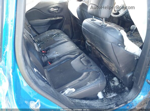 1C4PJLLB5MD232229 2021 JEEP CHEROKEE Blue Widok naklejki z numerem VIN