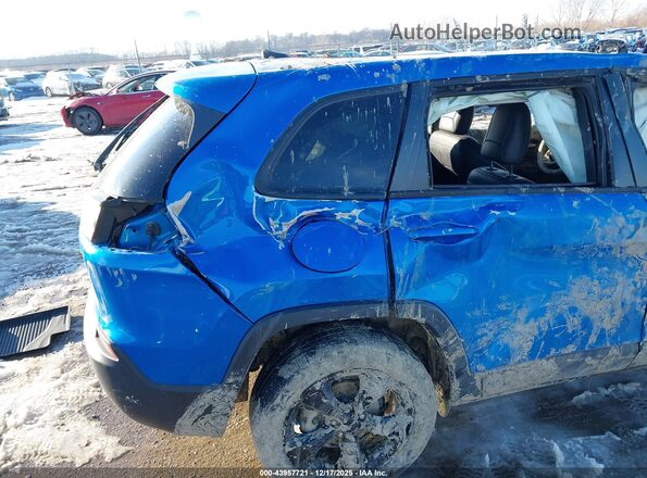 1C4PJLLB5MD232229 2021 JEEP CHEROKEE Blue Widok z przodu