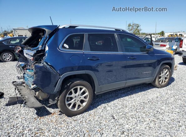 1C4PJLLB8JD573815 2018 JEEP CHEROKEE Blue Rear right