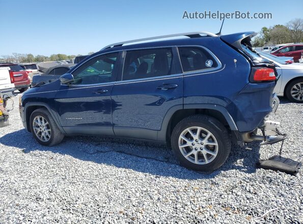 1C4PJLLB8JD573815 2018 JEEP CHEROKEE Blue Rear left