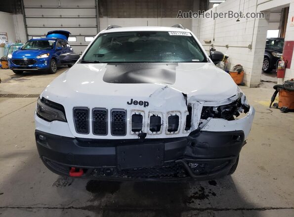1C4PJMBX8MD145329 2021 JEEP CHEROKEE White Вид спереду
