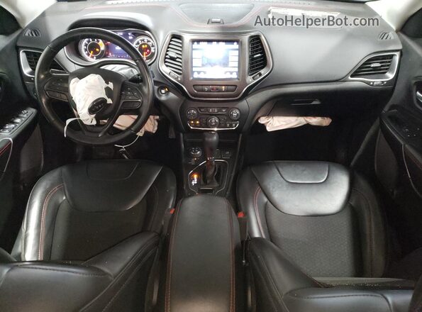 1C4PJMBX8MD145329 2021 JEEP CHEROKEE White Вид панелі приладів