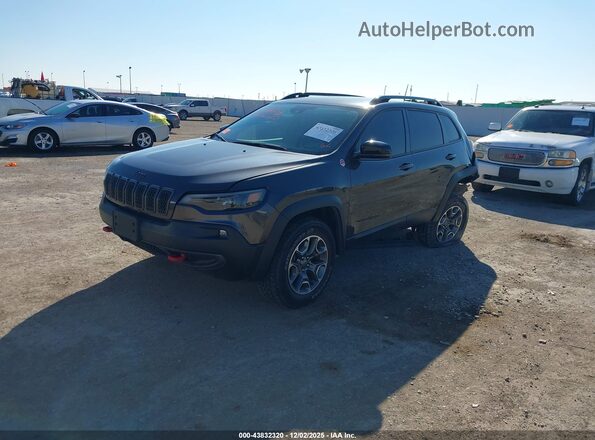1C4PJMBX8ND549023 2022 JEEP CHEROKEE Серый Передняя левая четверть