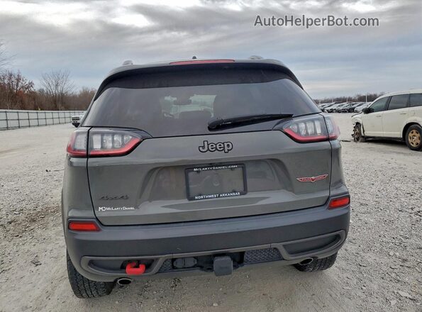 1C4PJMBXXND556183 2022 JEEP CHEROKEE Gray Rear view