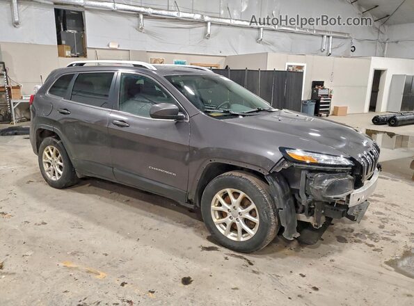 1C4PJMCB8HD226890 2017 JEEP CHEROKEE Серый Передняя правая четверть