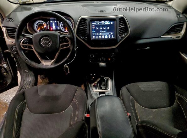1C4PJMCB8HD226890 2017 JEEP CHEROKEE Серый Вид панели приборов
