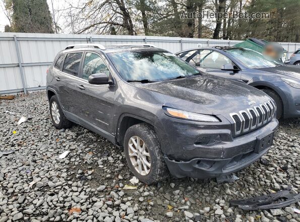 1C4PJMCS5HW556040 2017 JEEP CHEROKEE Black Przód prawy