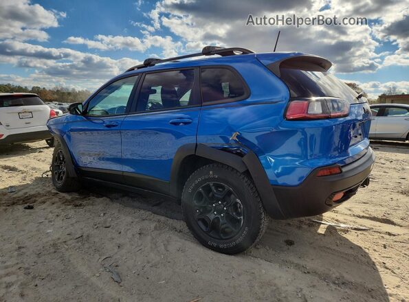 1C4PJMCX2ND539442 2022 JEEP CHEROKEE Blue უკანა მარცხენა