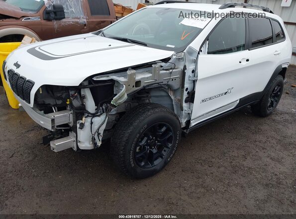 1C4PJMCX9ND554889 2022 JEEP CHEROKEE White წინა მარცხენა ხედი სამი მეოთხედიდან