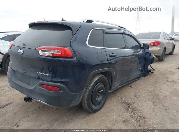 1C4PJMDB3GW240102 2016 JEEP CHEROKEE Blue Trasero derecho