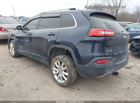 1C4PJMDB3GW240102 2016 JEEP CHEROKEE Blue Trasero izquierdo