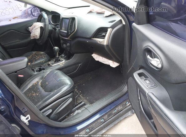 1C4PJMDB3GW240102 2016 JEEP CHEROKEE Blue Vista interior delantera