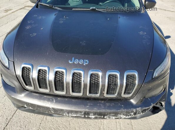 1C4PJMDBXHW625593 2017 JEEP CHEROKEE Charcoal Вид підкапотного простору