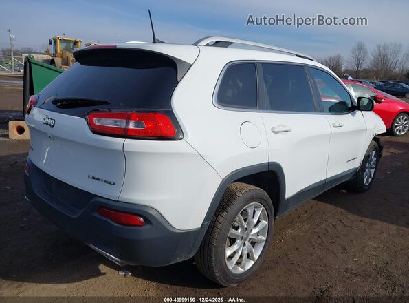 1C4PJMDS3HW545505 2017 JEEP CHEROKEE Белый Задняя правая четверть