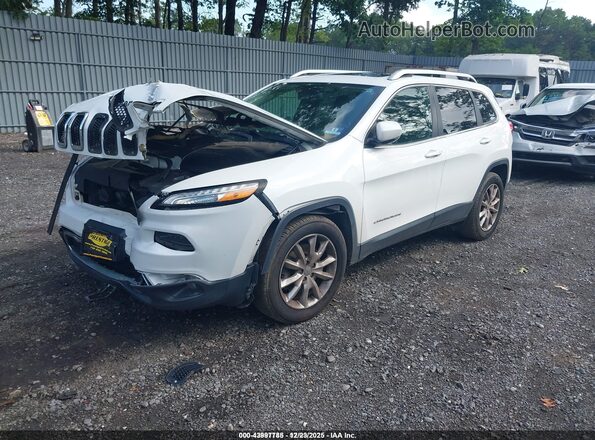 1C4PJMDS8GW123616 2016 JEEP CHEROKEE White წინა მარცხენა ხედი სამი მეოთხედიდან