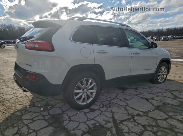 1C4PJMDS9HW616531 2017 JEEP CHEROKEE Белый Задняя правая четверть