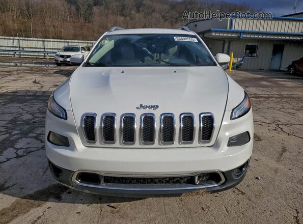 1C4PJMDS9HW616531 2017 JEEP CHEROKEE Белый Вид спереди