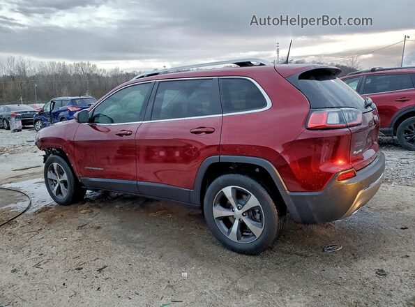 1C4PJMDX1MD101329 2021 JEEP CHEROKEE Red Հետևի ձախ