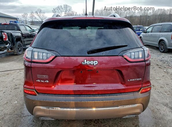 1C4PJMDX1MD101329 2021 JEEP CHEROKEE Red Հետևի տեսք