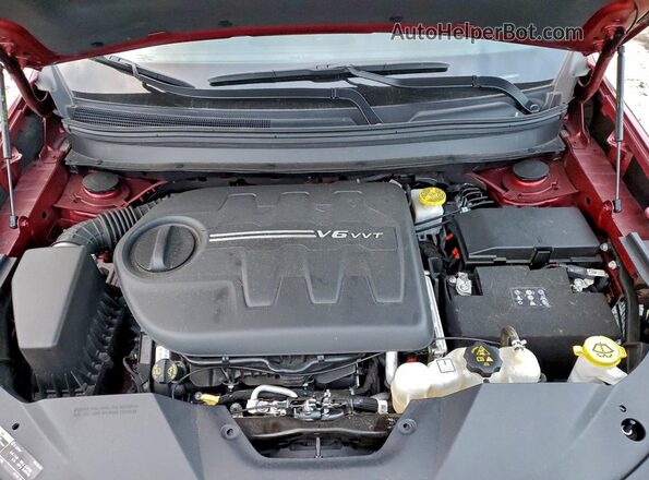 1C4PJMDX1MD101329 2021 JEEP CHEROKEE Red Շարժիչի բաժամունքի տեսք